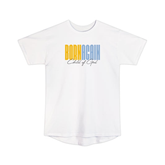 Born Again Child of God Herren-Langkörper-Urban-T-Shirt