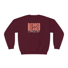 Blessed Child of God Men's NuBlend® Crewneck Sweatshirt