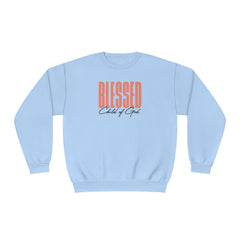 Blessed Child of God Men's NuBlend® Crewneck Sweatshirt