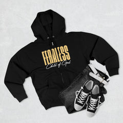 Fearless Child of God Unisex Premium Full Zip Hoodie