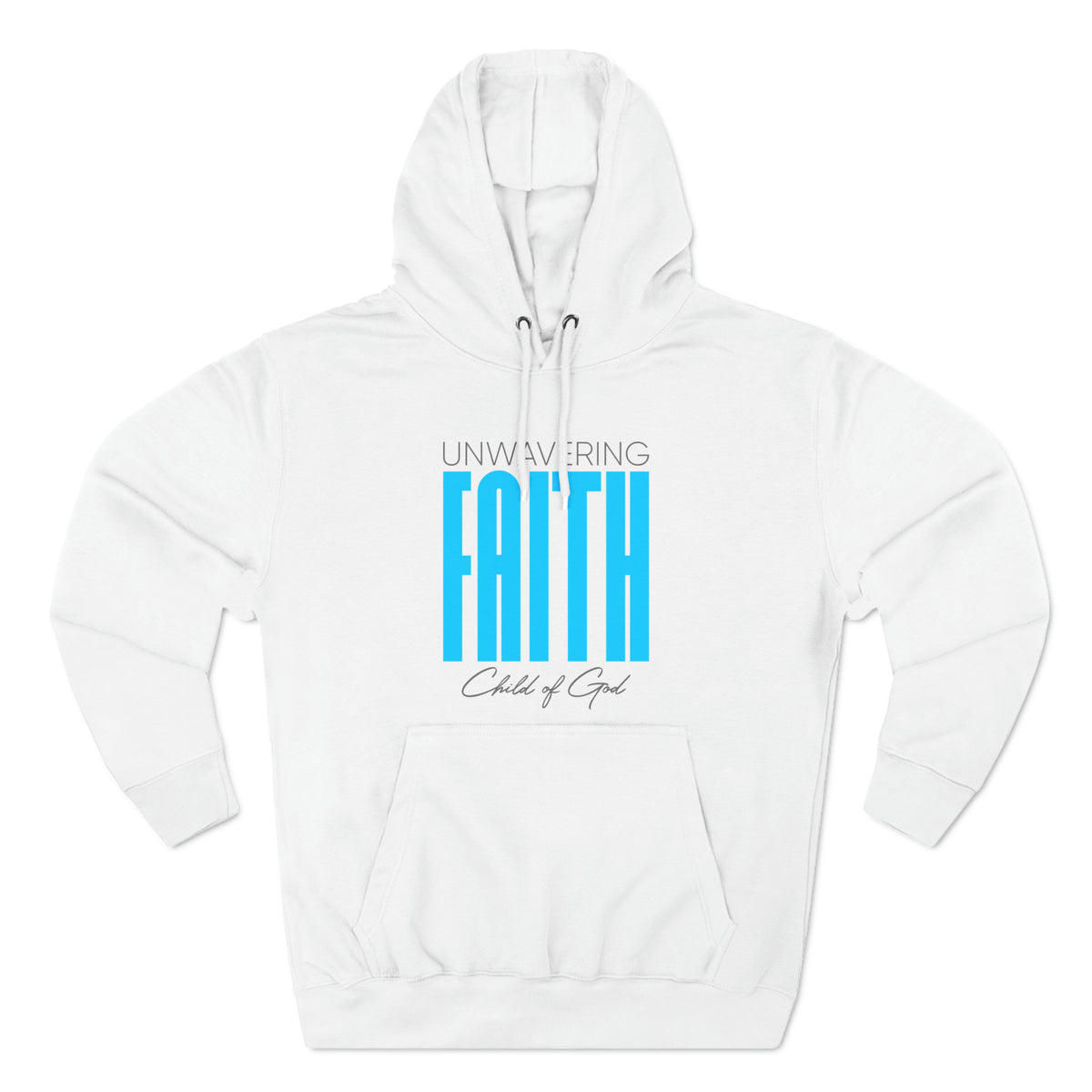 Unwavering Faith Men's Premium Pullover Hoodie