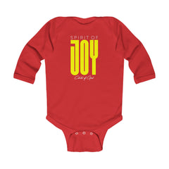 Body infantil de manga comprida Spirit of Joy