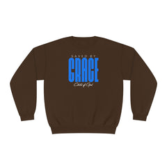 Saved by Grace Men's NuBlend® Crewneck Sweatshirt