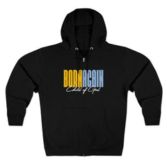 Born Again Child of God Men's Premium Full Zip Hoodie