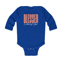 Blessed Child of God Infant Long Sleeve Bodysuit