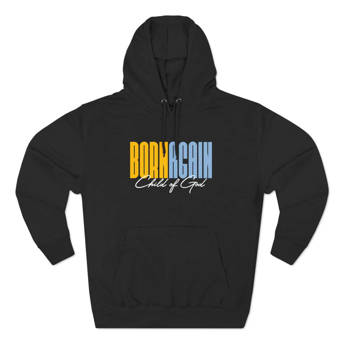 Born Again Child of God Men's Premium Pullover Hoodie