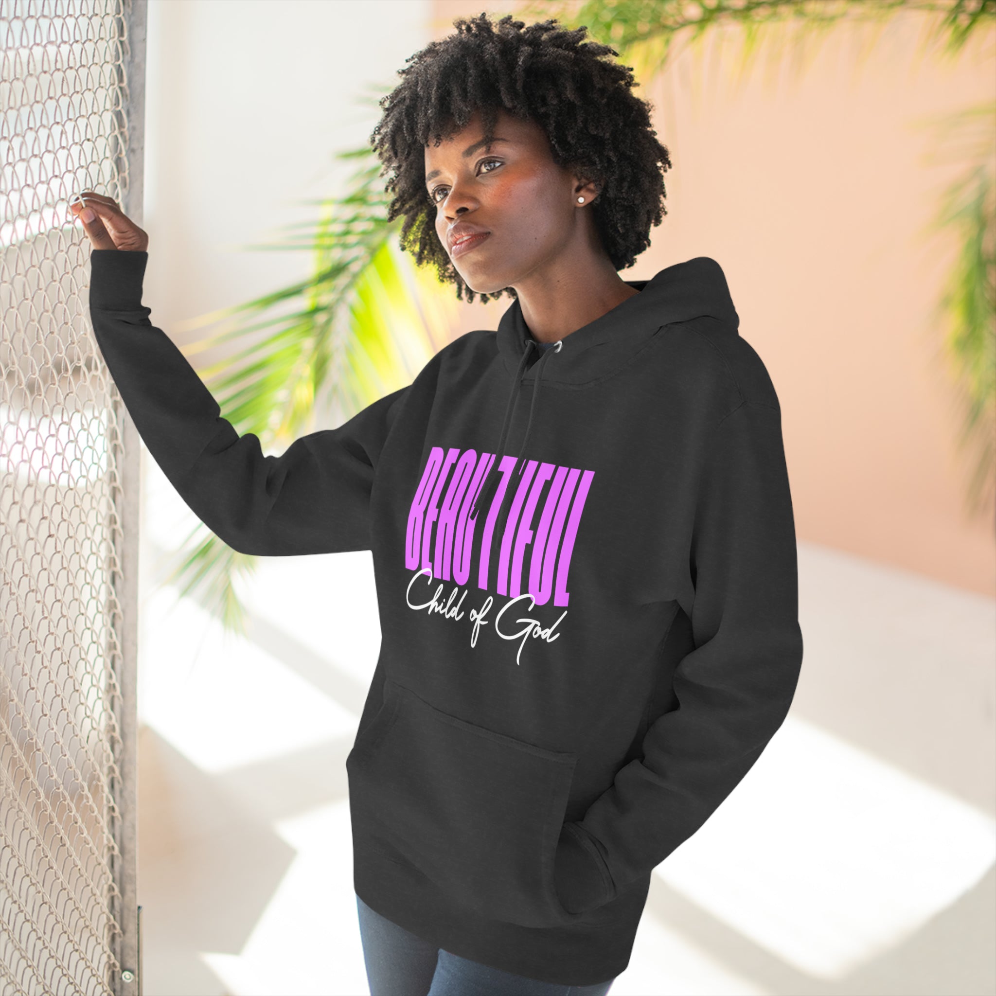 Beautiful Child of God Unisex Premium Pullover Hoodie - Child of God Project