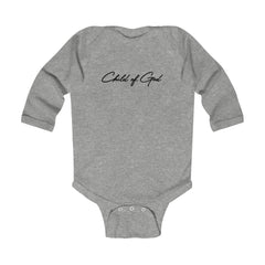 Classic Design Infant Long Sleeve Bodysuit - Child of God Project