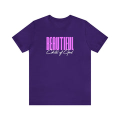 Beautiful Child of God Unisex Jersey Short Sleeve Tee