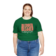 Blessed Child of God Unisex Jersey Short Sleeve Tee