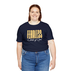 Fearless Child of God Unisex Jersey Short Sleeve Tee