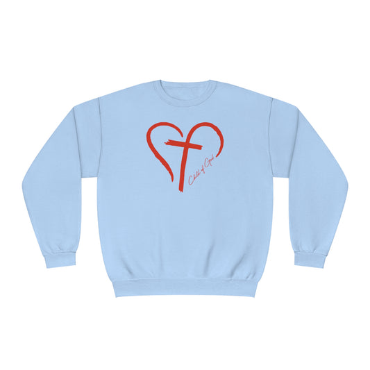 NuBlend®-Sweatshirt mit Rundhalsausschnitt für Herren von Heart and Cross