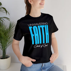 Unwavering Faith Unisex Jersey Short Sleeve Tee