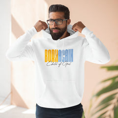 Born Again Child of God Men's Premium Pullover Hoodie