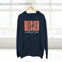 Blessed Child of God Men's Premium Pullover Hoodie