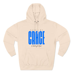 Saved by Grace Men's Premium Pullover Hoodie