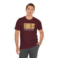 Fearless Child of God Men's Jersey Short Sleeve Tee