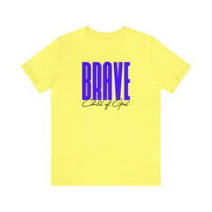 Brave Child of God Camiseta unissex de manga curta