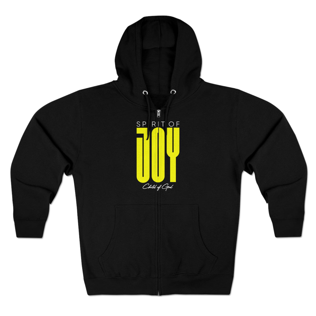 Spirit of Joy Men's Premium Full Zip Hoodie