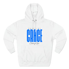 Saved by Grace Men's Premium Pullover Hoodie