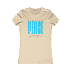 Pray for Peace Women's Favorite Tee