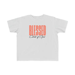 Blessed Child of God Toddler's Fine Jersey Tee