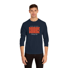 God Given Courage Men's Long Sleeve T-Shirt