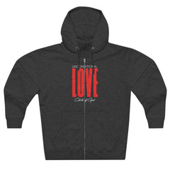 Unconditional Love Men's Premium Full Zip Hoodie