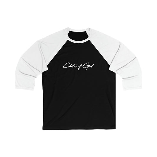 Baseball-T-Shirt für Herren im klassischen Design mit 3/4-Ärmeln
