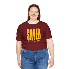 Camiseta unissex de manga curta Saved Child of God