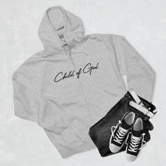 Classic Design Unisex Premium Full Zip Hoodie - Child of God Project