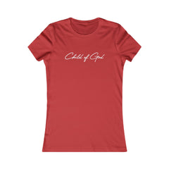 Camiseta favorita das mulheres com design clássico