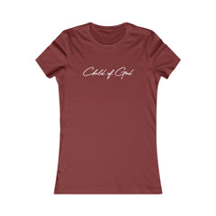 Camiseta favorita das mulheres com design clássico
