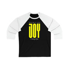 Spirit of Joy Men's 3/4 Sleeve Baseball Tee