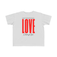 Unconditional Love Toddler's Fine Jersey Tee