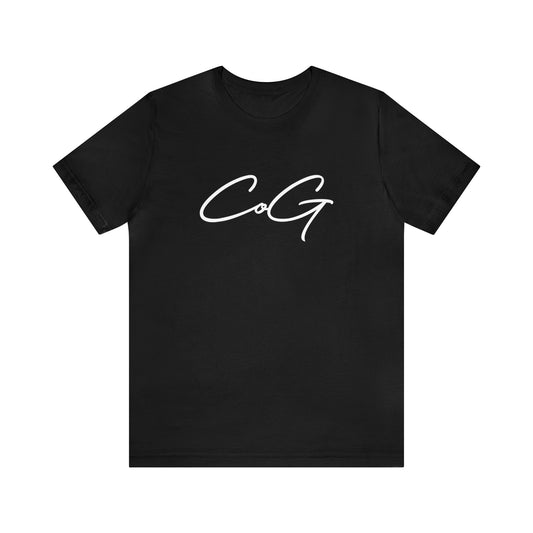 CoG Child of God Herren-Jersey-Kurzarm-T-Shirt