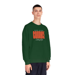 God Given Courage Men's NuBlend® Crewneck Sweatshirt