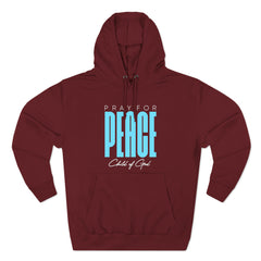 Pray For Peace Unisex Premium Pullover Hoodie - Child of God Project