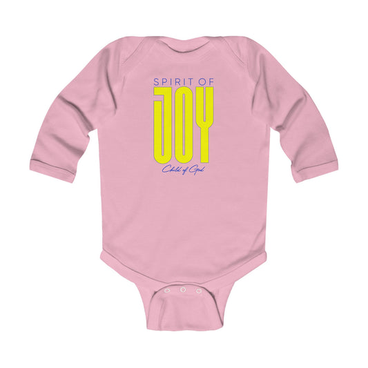 Body infantil de manga comprida Spirit of Joy
