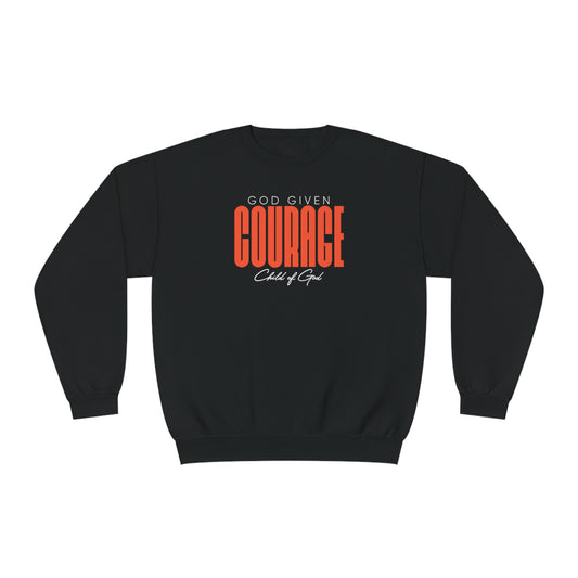 God Given Courage Unisex NuBlend® Rundhals-Sweatshirt