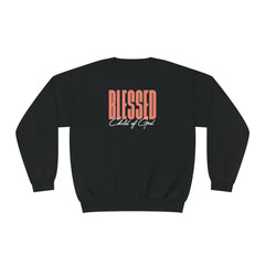 Blessed Child of God Men's NuBlend® Crewneck Sweatshirt