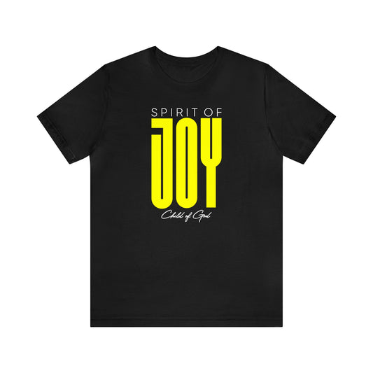 Spirit of Joy Herren-Jersey-Kurzarm-T-Shirt