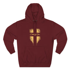 Moletom com capuz premium masculino Shield and Cross