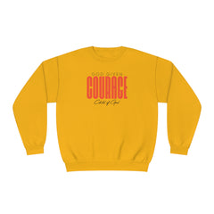 God Given Courage Men's NuBlend® Crewneck Sweatshirt