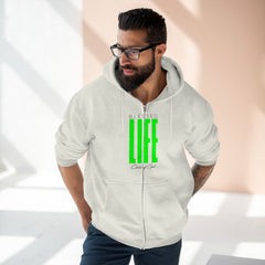 Blessed Life Men's Premium Full Zip Hoodie