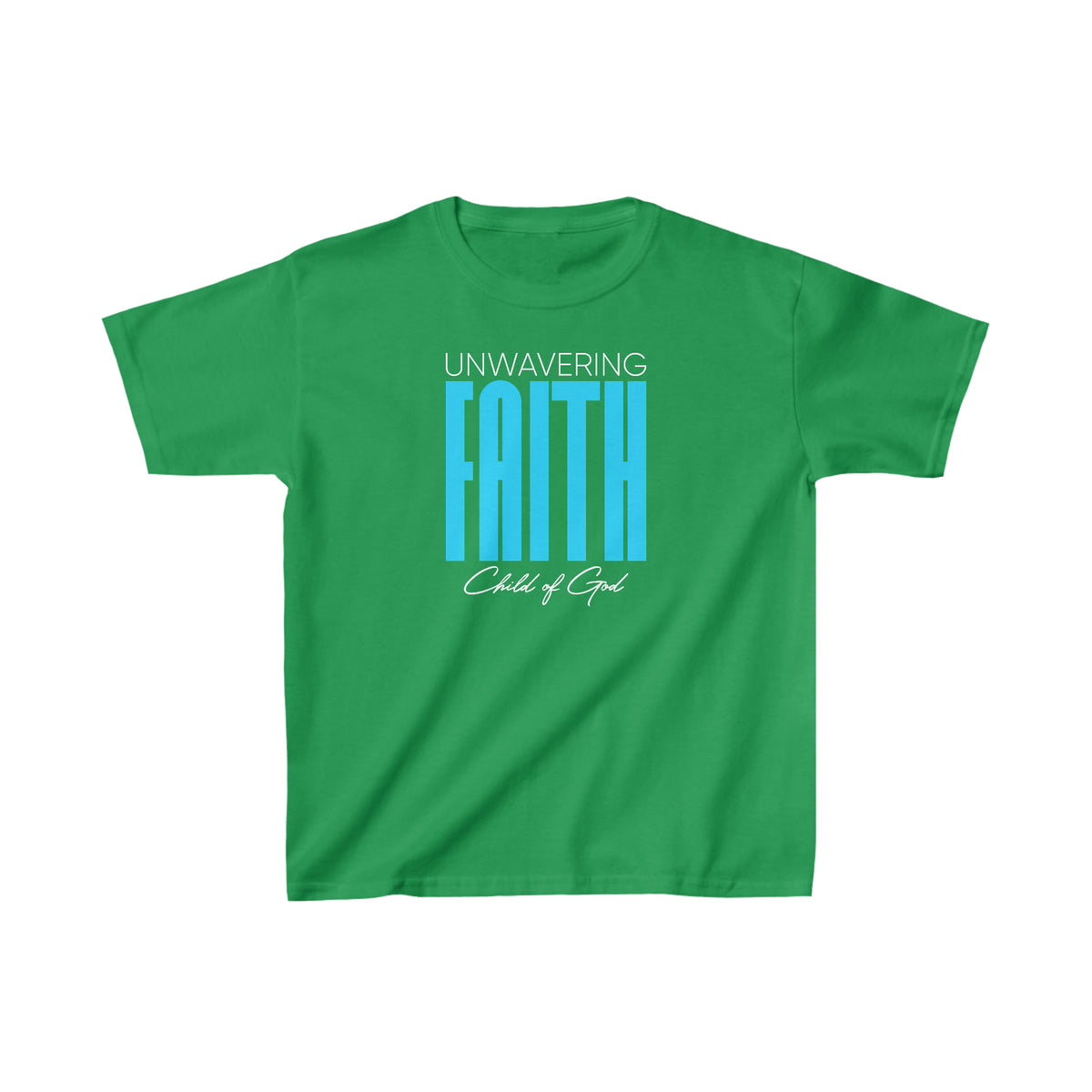 Unwavering Faith Kids Heavy Cotton™ T-Shirt