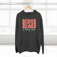 Blessed Child of God Men's Premium Pullover Hoodie