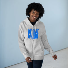 Saved by Grace Unisex Premium Full Zip Hoodie