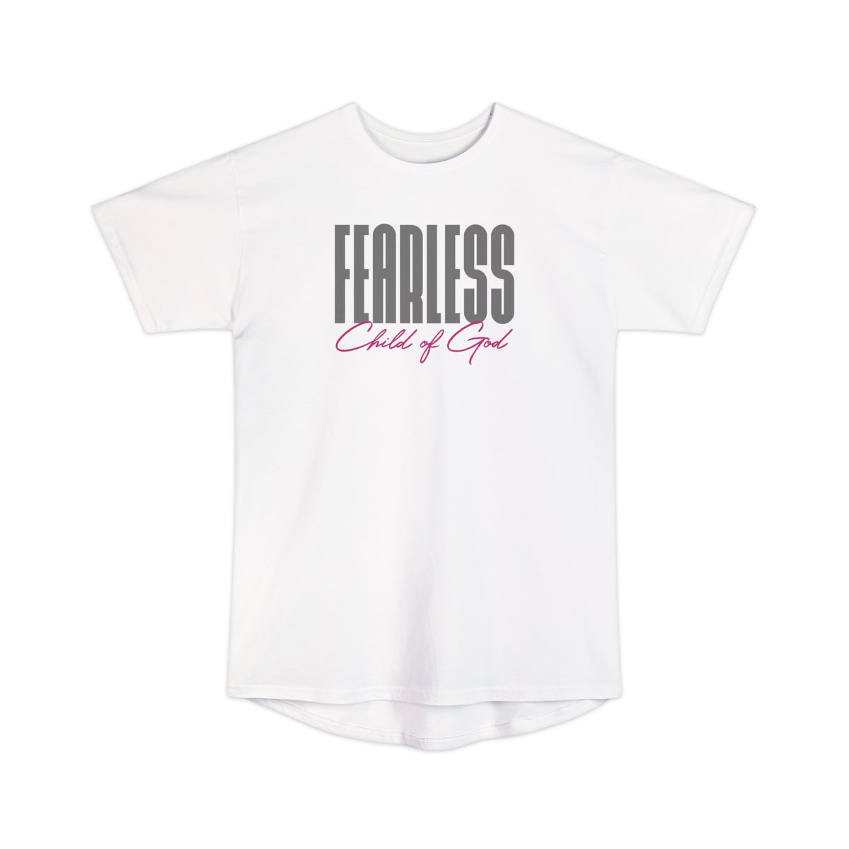 Fearless Child of God Unisex Long Body Urban Tee