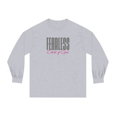 Fearless Child of God Men's Long Sleeve T-Shirt